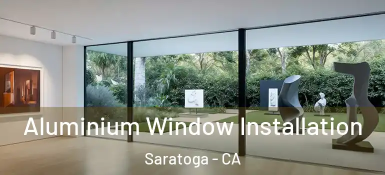  Aluminium Window Installation Saratoga - CA