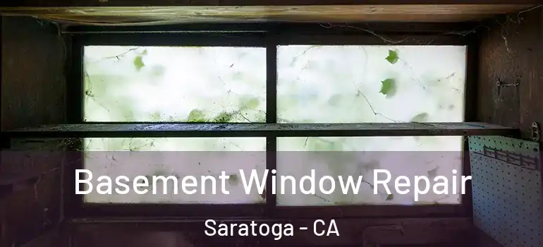  Basement Window Repair Saratoga - CA