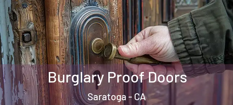  Burglary Proof Doors Saratoga - CA