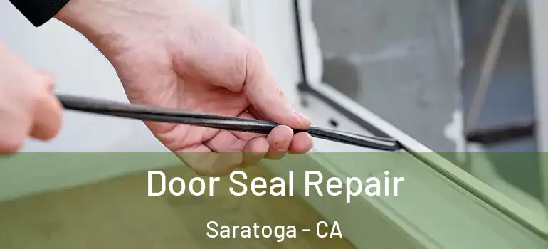  Door Seal Repair Saratoga - CA