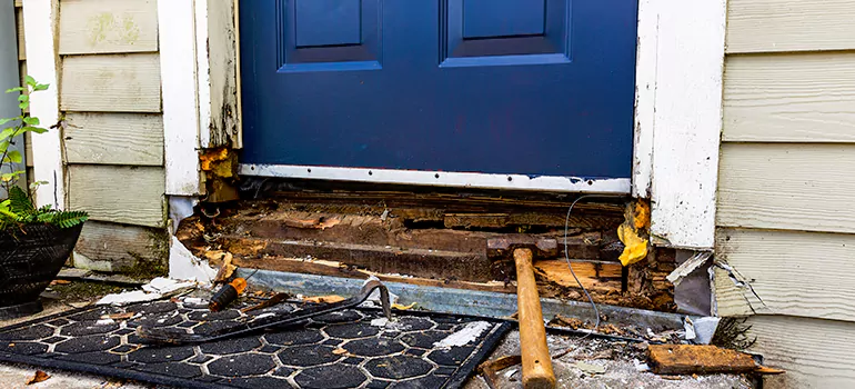 Broken Door Jamb Repair in Saratoga, CA