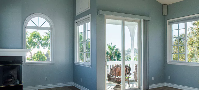 Door With Sliding Window in Saratoga, CA