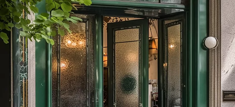 Frosted Pantry Door in Saratoga, CA