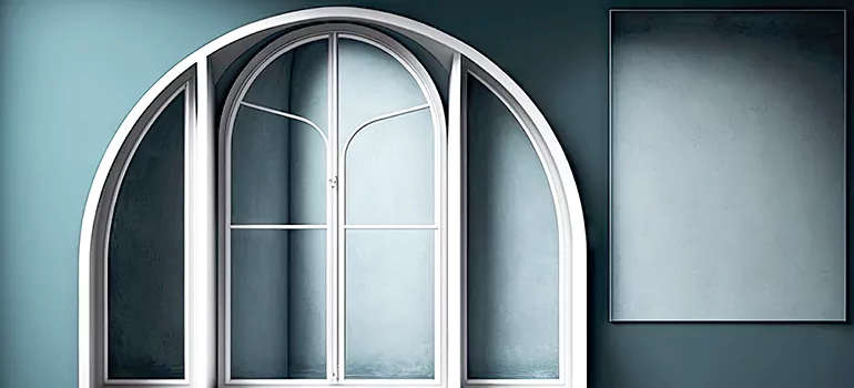Quarter Arch Window Customization in Saratoga, CA