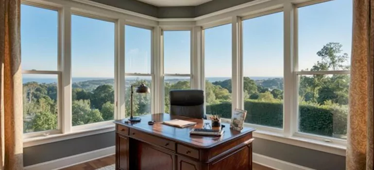 Residential Bow Window Installation in Saratoga, CA