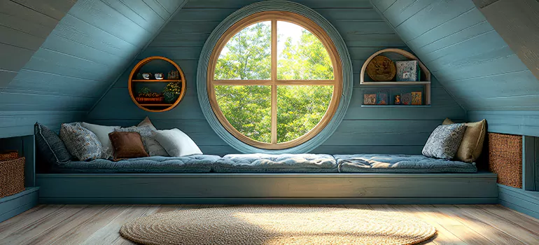Custom Round Windows in Saratoga, CA