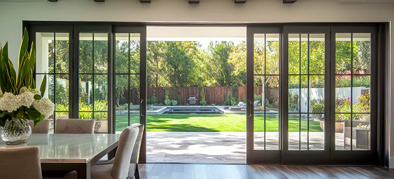 Tempered Glass Front Door in Saratoga, CA