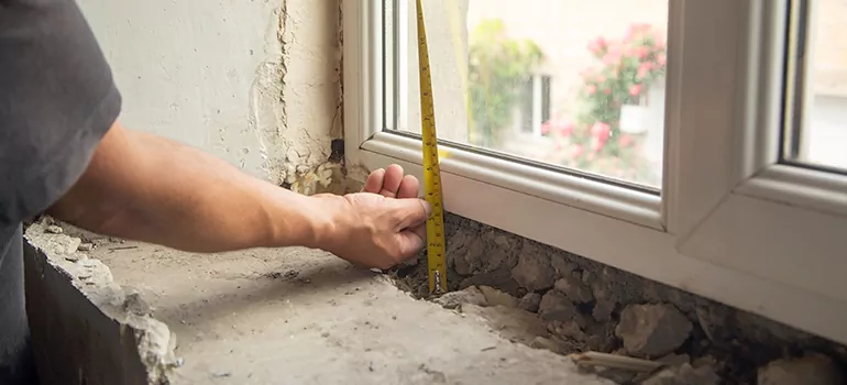 Window Sill Without Apron in Saratoga, CA