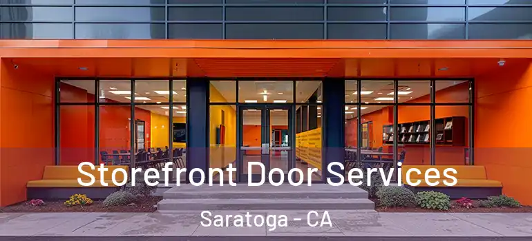  Storefront Door Services Saratoga - CA